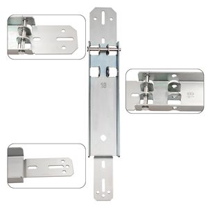 <strong>Garage</strong> Door Reinforcement <strong>Bracket</strong>, Operator Repair Hookup <strong>Brackets</strong> with Clevis Pin for Repairing Attach to the <strong>Garage</strong> <strong>Opener</strong> - Product Image 6