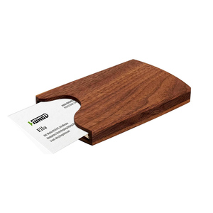 Portable en bois poche porte-cartes de visite peint Technique tenture murale hommes porte-cartes de crédit nom porte-cartes <span class=keywords><strong>portefeuille</strong></span> - Product Image 1