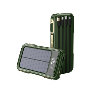 Batterie Externe Solaire Portable Originale 2A avec Câble, Chargeur Universel Grande Capacité 20000mAh pour Téléphone Mobile – Vente en Gros - Product Image 3