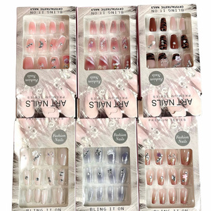 12 unids/set prensa <span class=keywords><strong>de</strong></span> almendras en las <span class=keywords><strong>uñas</strong></span> hechas a mano acrílico Premium puntas <span class=keywords><strong>de</strong></span> <span class=keywords><strong>uñas</strong></span> <span class=keywords><strong>con</strong></span> diseño <span class=keywords><strong>de</strong></span> perlas <span class=keywords><strong>de</strong></span> <span class=keywords><strong>flores</strong></span> para mujeres y niñas verano uso diario - Product Image 3