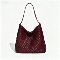 Sac banane personnalisé à tissage unique Sac à bandoulière pour femme Sac de poitrine populaire de haute qualité