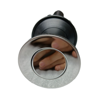 Tapón de Drenaje Emergente Push and Seal para Fregaderos de Cocina y Baño Modernos con Tapón Universal y Garantía de 2 Años
