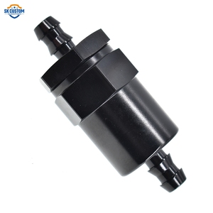 SK Billet personnalisé en aluminium 12mm 15.4mm anti-retour unidirectionnel carburant essence Diesel <span class=keywords><strong>filtre</strong></span> à carburant <span class=keywords><strong>clapet</strong></span> anti-retour d'eau - Product Image 1