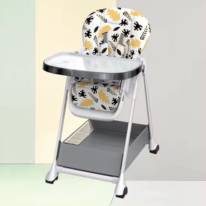 Silla Alta para Bebé con Patas Ajustables para Alimentación y Mesa - Product Image 5