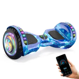 ABS material stand up hover board 2AH Multifunction APP setup lowe price hover board scooter