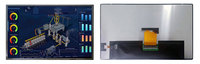 AV101HDM-N11 Layar LCD TFT 10.1 Inci 1280*720 LVDS Kecerahan Tinggi 700nits Layar LCD Tahan Suhu Luas Untuk Otomotif