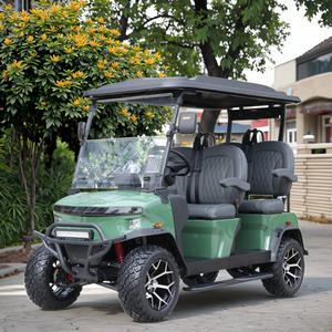 Voiturette de golf électrique chinoise Denago 2025, 4 places, 4x4, télécommandée, avec moteur 48V 5KW et batterie Li-ion - Product Image 1