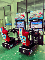 Machine de jeu d'arcade de course automobile Mario Kart pour parc d'attractions, machine de jeu de course Outrun