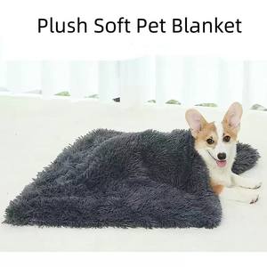 بطانية فاخرة بتصميم مخصص من الفرو الصناعي للحيوانات الأليفة ، بطانية مرجحة لمخيم الشتاء في الهواء الطلق ، سرير مريح للأطفال من البشر والكلاب ، بطانية رمي للنزهة - Product Image 2