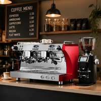Machine à café expresso professionnelle de qualité supérieure, style italien, pour usage commercial, fournie par l'usine