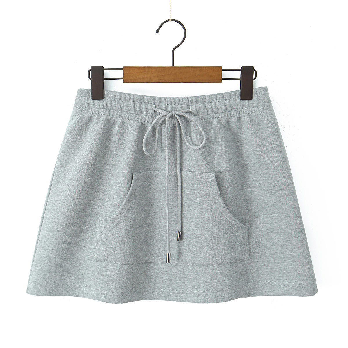 Light gray short skirt