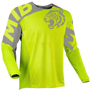 FOXFTA -MTB 1 2026 <span class=keywords><strong>Maillot</strong></span> de <span class=keywords><strong>Ciclismo</strong></span> Personalizado Nuevo Estilo Estampado para Hombre Manga Larga MTB Downhill 160g Poliéster Secado Rápido - Product Image 5