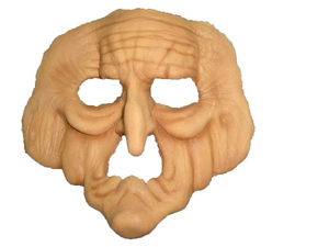 Masque <span class=keywords><strong>de</strong></span> sorcière en silicone, masque <span class=keywords><strong>de</strong></span> <span class=keywords><strong>maquillage</strong></span> utilisé pour les films et les fêtes, masque <span class=keywords><strong>de</strong></span> mascarade d'Halloween - Product Image 2