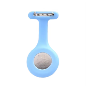 Orologio da Tasca al Quarzo in Silicone alla Moda e Pratico, Orologio da Petto Portatile con Clip <span class=keywords><strong>per</strong></span> Studenti e Personale Medico - Product Image 5