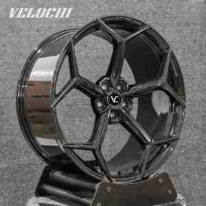 <span class=keywords><strong>Jantes</strong></span> de voiture concaves forgées en une seule pièce, noires brillantes personnalisées VLC, 18, 19, 20, 21, 22 pouces, 5X112, 5X108, 5x120, pour <span class=keywords><strong>BMW</strong></span> <span class=keywords><strong>M5</strong></span> E39 <span class=keywords><strong>E60</strong></span> F10 - Product Image 1