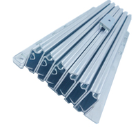 Table à manger extensible multi-sections transformable avec glissière