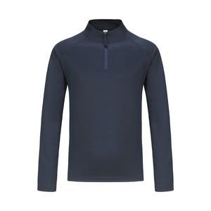 Fabricante OEM, Venta al Por Mayor de Camisetas de Manga Larga de Algodón y Elastano de 180g, Camisetas de Hombre de Alta Calidad con Logotipo Personalizado, Cuello Redondo, Serigrafía - Product Image 5