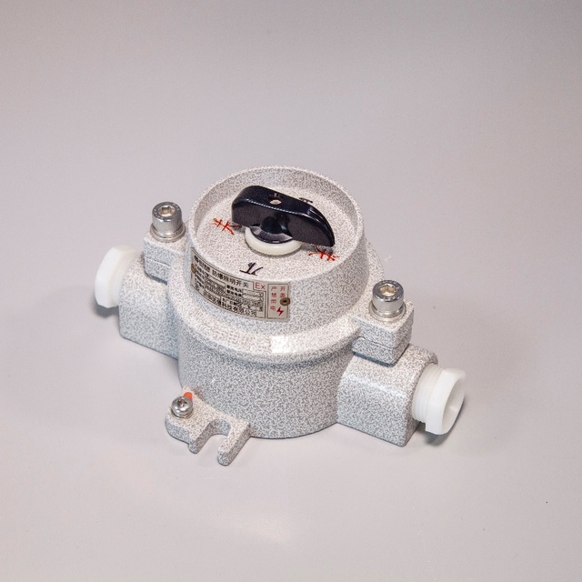 Wholesale 220V 380V Aluminum Alloy Shell Metal Lighting Switch Factory's Explosion-Proof Rotary Switches