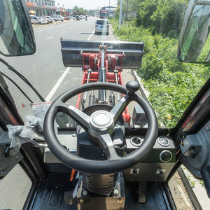 Cargadora de Ruedas Mini Articulada de 2000 kg con Sistema de Accionamiento Hidrostático Certificado CE de Italia, con Brazo Telescópico - Product Image 6