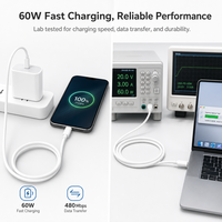 Câble USB-C vers USB-C en silicone 480 Mbps 2.0, vente en gros d'usine, câbles de données à charge rapide 3A pour téléphones mobiles
