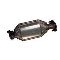 Colector de escape con catalizador para Leopaard Cheetah CS10 Q6 Black Knight 4G63 4G64 2.0L 2.4L OE 1200100 Ajuste directo Sin error de control electrónico (CEL)