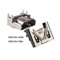 Kit de remplacement de prise de port HD pour console Playstation 4 PS4 Slim /PS4 Pro