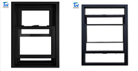 Ventanas Corredizas Simples de Aluminio TW0010 de la Marca TW, Modernas, Duraderas y Económicas de Topway para Uso en Villas y Apartamentos en el Mercado Africano