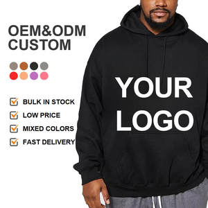 Sudadera de Lujo con Capucha de Algodón de Alto Gramaje para Hombre, Personalización Gratuita, Impresión en Relieve, Tallas Grandes y sin Estampado - Product Image 4