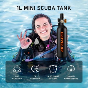 Tanque de Buceo Mini de 1L con Máscara, Cilindro de Buceo Portátil, Equipo de Respiración Subacuática de 10-15 Minutos - Product Image 2