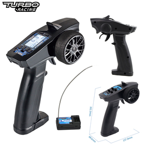 Turbo Racing P32 91803G-C 2,4G <span class=keywords><strong>4CH</strong></span> <span class=keywords><strong>VT</strong></span>-System LCD-Display Funksender RX41 Empfänger RC Auto Truck Buggy Spielzeug Inklusive - Product Image 4