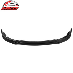 Compatible con Charger SRT 2015-2016 V6, Labio de Parachoques Delantero Estilo C, Negro Brillante - Product Image 2