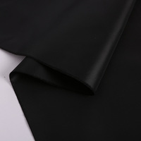 Laine pêche formelle noir jais laine pêche respirant noir Abaya laine pêche pour robe mousseline