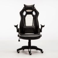 Chaise d'ordinateur PU avec logo personnalisé Chaise de jeu ergonomique à hauteur réglable en cuir