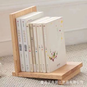 Estante de madera para libros, estante de almacenamiento de escritorio simple para la organización de libros en el hogar y la oficina - Product Image 1