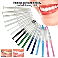 Jeringa de recarga de Gel para blanqueamiento Dental, profesional, con logotipo privado, 3/5/10ml