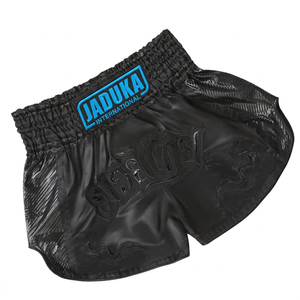 Pantalones cortos personalizados de Muay Thai BOXING MMA FIGHT Kickboxing BOXING WEAR bordado Muay Thai Shorts para hombres, niños, niñas, adolescentes y mujeres - Product Image 3