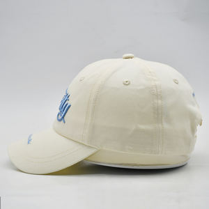 Бейсболка из хлопкового твила с 3D-вышивкой, регулируемая, с изогнутым козырьком, оптом - Product Image 4