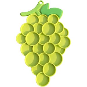 Tapis d'alimentation pour chien en silicone en forme de raisin 16,5x26cm, mangeoire lente pour animaux de compagnie - Product Image 2