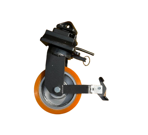 Heavy Duty Orange PU Single Wheel