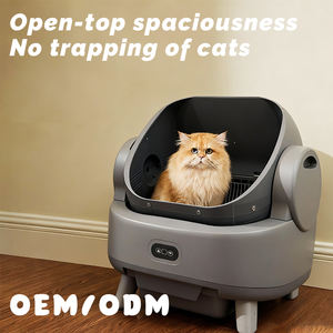 Bac à litière intelligent pour chat à ouverture supérieure, bac à litière automatique pour chat, bac à litière pour chat contrôlé par application avec télécommande pour une utilisation en intérieur - Product Image 4