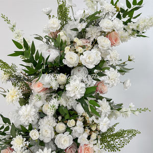 Arreglo Floral de Alta Calidad, Arco de Boda Blanco de Lujo, Flores Artificiales, Centro de Mesa para Decoración de Bodas - Product Image 4