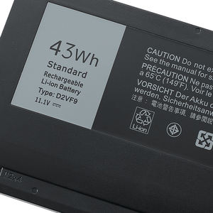 11.1V 43Wh OEM D2VF9 Pour DELL <span class=keywords><strong>15</strong></span> 7547 7548 <span class=keywords><strong>Vostro</strong></span> 14 <span class=keywords><strong>5000</strong></span> 7000 V5459 14 5459 P41F P68G 0PXR51 0YGR2V 4P8PH G05H0 pâte - Product Image 5