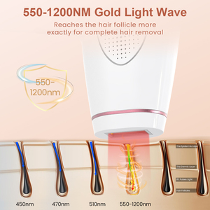 El mejor Bikini de mano para mujer, depilación láser Ipl permanente, máquina láser para uso doméstico, dispositivo de depilación en casa - Product Image 4