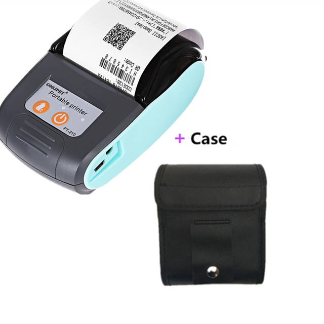 2026 Rollo PT210 Pos 2 Inch Portable Mini Fiscal Refurbished Handheld Ticket Event Thermal Receipt Blue Tooth Mobile Printer