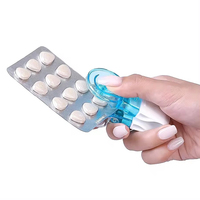 Coupe-comprimés multifonctionnel en plastique, mini, promotionnel, pour médicaments, portable, broyeur de pilules, pour personnes âgées, usage domestique, vente en gros