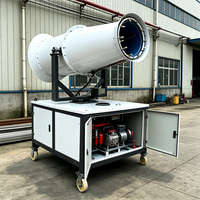 Canon à brouillard anti-poussière automatique 380V à moteur diesel pour atelier de meulage métallique – Suppression des particules en suspension
