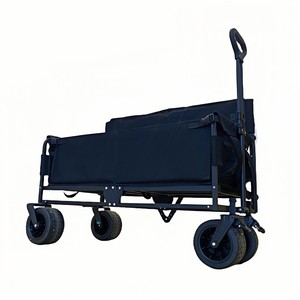 Chariot pliable portable pour le camping en plein air, multifonctionnel, peut accueillir deux personnes - Product Image 3
