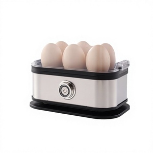 <span class=keywords><strong>Cuiseur</strong></span> à œufs et <span class=keywords><strong>cuiseur</strong></span> <span class=keywords><strong>vapeur</strong></span> électrique mini portable multifonction pour le petit-déjeuner à la maison - Product Image 1
