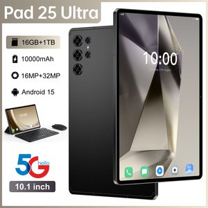 Thỏa thuận bán buôn siêu 5g máy tính bảng 25 Pad 10.1 \ "mặt mở khóa 16GB + 1TB lưu trữ MTK Bộ vi xử lý - Product Image 5