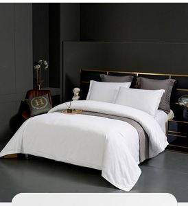 100% Cotton 4 Pcs Bedsheet Hotel Design Bedding Bed Linen <strong>Sheet</strong> <strong>Set</strong> - Product Image 2